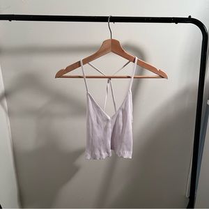Zara cropped tank